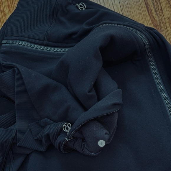 Lululemon Bhakti Double Zip Up Long Sleeve Sports Yoga Jacket  size 6 - Picture 10 of 16